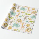Buscar animal papel de regalo Bebé