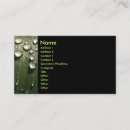 Buscar macro tarjetas de visita Verde