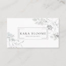 Buscar dibujo botánico tarjetas de visita Elegante