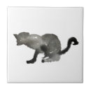 Buscar gato blanco y negro azulejos Colorido