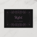 Buscar gótico tarjetas de visita Administrativos