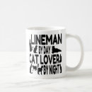 Buscar lineman tazas Inmoralidad