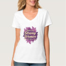 Buscar mujeres fuertes camisetas Cita motivadora