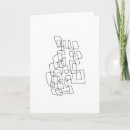 Buscar dibujos lineales postales Blanco y negro