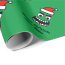Buscar monstruos lindos papel de regalo Verde