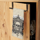 Buscar skull paños de cocina Vintage