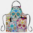 Buscar día de los muertos delantales Fiesta