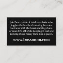 Buscar mom tarjetas de visita Para ella