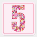 Buscar 5 meses pegatinas Rosa