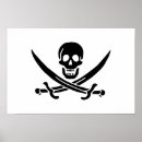Buscar bandera pirata posters Calavera