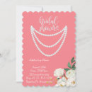 Buscar perla rosada invitaciones Moderno