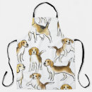 Buscar beagle delantales Patrón