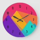 Buscar triángulos geométricos relojes de pared Extracto