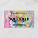 Buscar pintura salpicada tarjetas de visita Simple