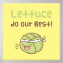 Buscar lechuga posters Para ella