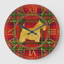 Buscar silueta del perro relojes de pared Scottie