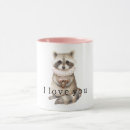 Buscar mapache lindo tazas Para ella