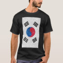 Buscar bandera coreana camisetas Vintage