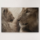 Buscar leones africanos puzzles Gatos