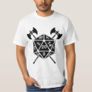 Buscar dados d20 camisetas Mazmorras y dragones