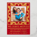 Buscar invitación del aviso tarjetas Rojo
