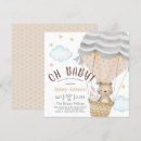 Buscar conejito adorable invitaciones 5 º ducha