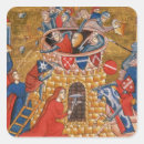 Buscar batalla medieval pegatinas Caballero