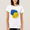 Buscar bandera ucraniana camisetas No guerra