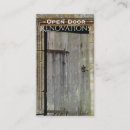 Buscar madera vieja tarjetas de visita Vintage