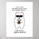 Buscar bebiendo posters Café