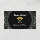 Buscar enfermera registradoa tarjetas de visita Profesional