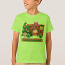 Buscar chimenea camisetas Árbol de navidad