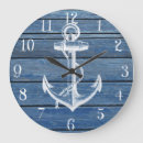 Buscar marinero relojes de pared Ancla