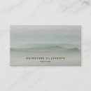 Buscar mañana tarjetas de visita Niebla