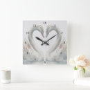 Buscar romántico relojes de pared Recién casados