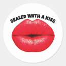 Buscar sellado con un beso pegatinas Besar