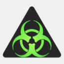 Buscar símbolo verde pegatinas Biohazard