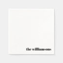 Buscar blanco servilletas Blanco y negro