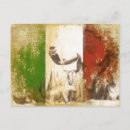 Buscar bandera italiana postales Vintage