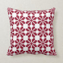 Buscar folklore cojines Rojo