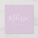 Buscar en colores pastel tarjetas de visita Para ella