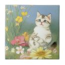 Buscar gato amarillo azulejos Flores