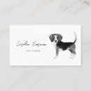 Buscar beagle tarjetas de visita Entrenador de perros