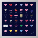 Buscar pixeles posters Corazón