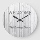 Buscar madera gris relojes de pared Familia