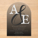 Buscar de acrílico invitaciones Guión
