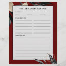 Buscar la familia tarjetas recetas Elegante