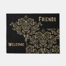 Buscar damasco elegante felpudos Moderno