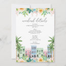Buscar itinerary invitaciones Itinerario charleston