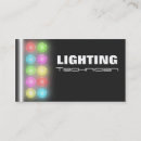 Buscar iluminación tarjetas de visita Profesional